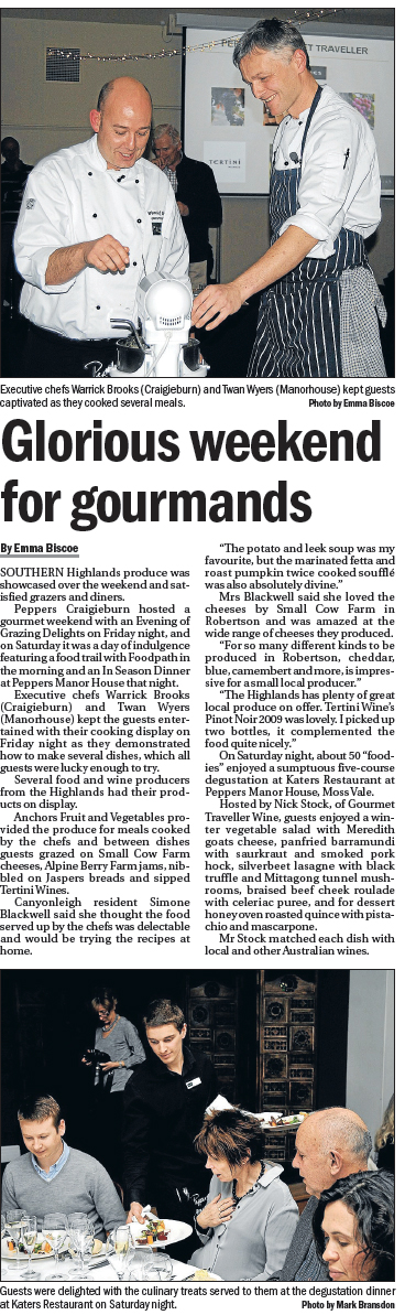 Southern Highland News, 22 August 2012