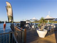 Restaurant Deck - Peppers Blue on Blue Resort                         