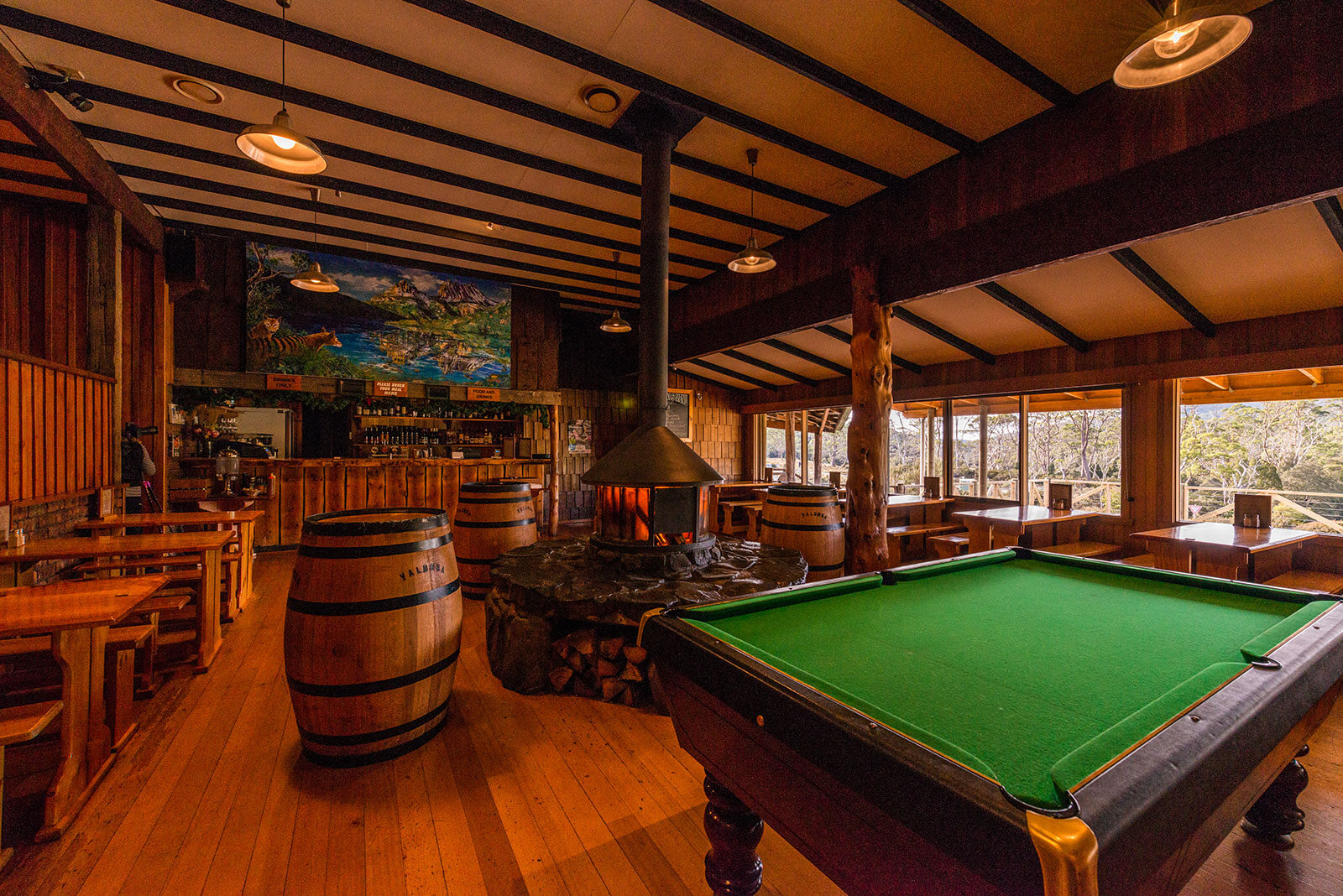 Peppers Cradle  Mountain Lodge, Tavern Bar & Bistro