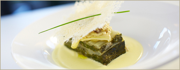 Slow cooked silverbeet & truffle lasagna recipe